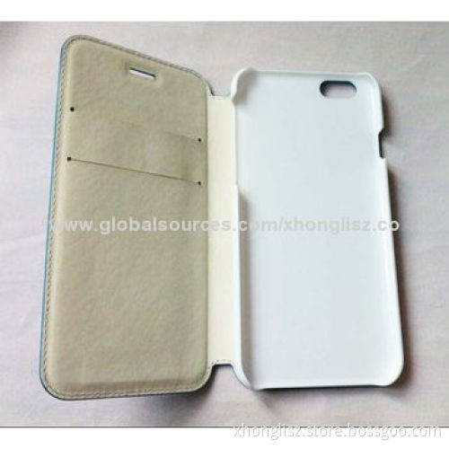 Linen pattern PU case with foldable stand design
